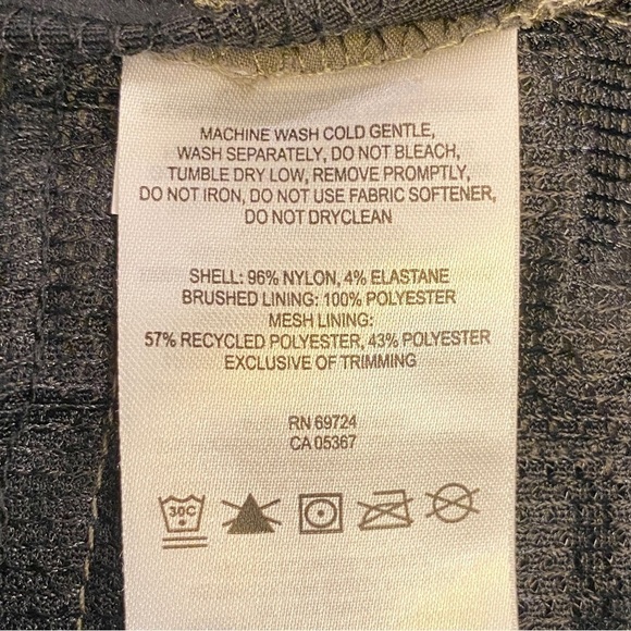 Columbia Sz 16 Convertible Zip Pants Olive Green Stretch Mid Rise Hiking Fishing - Picture 14 of 15